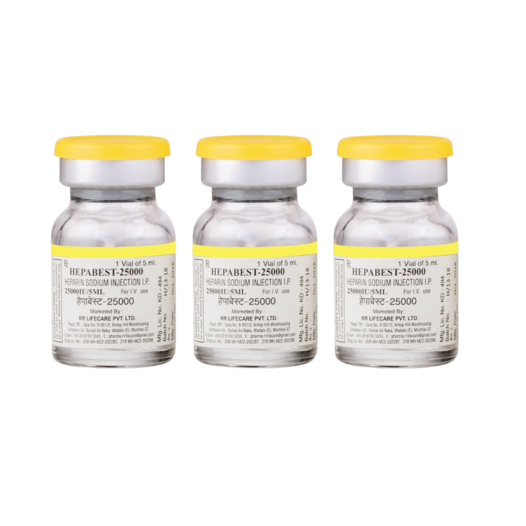 Heparin Sodium Injection - 25000lu