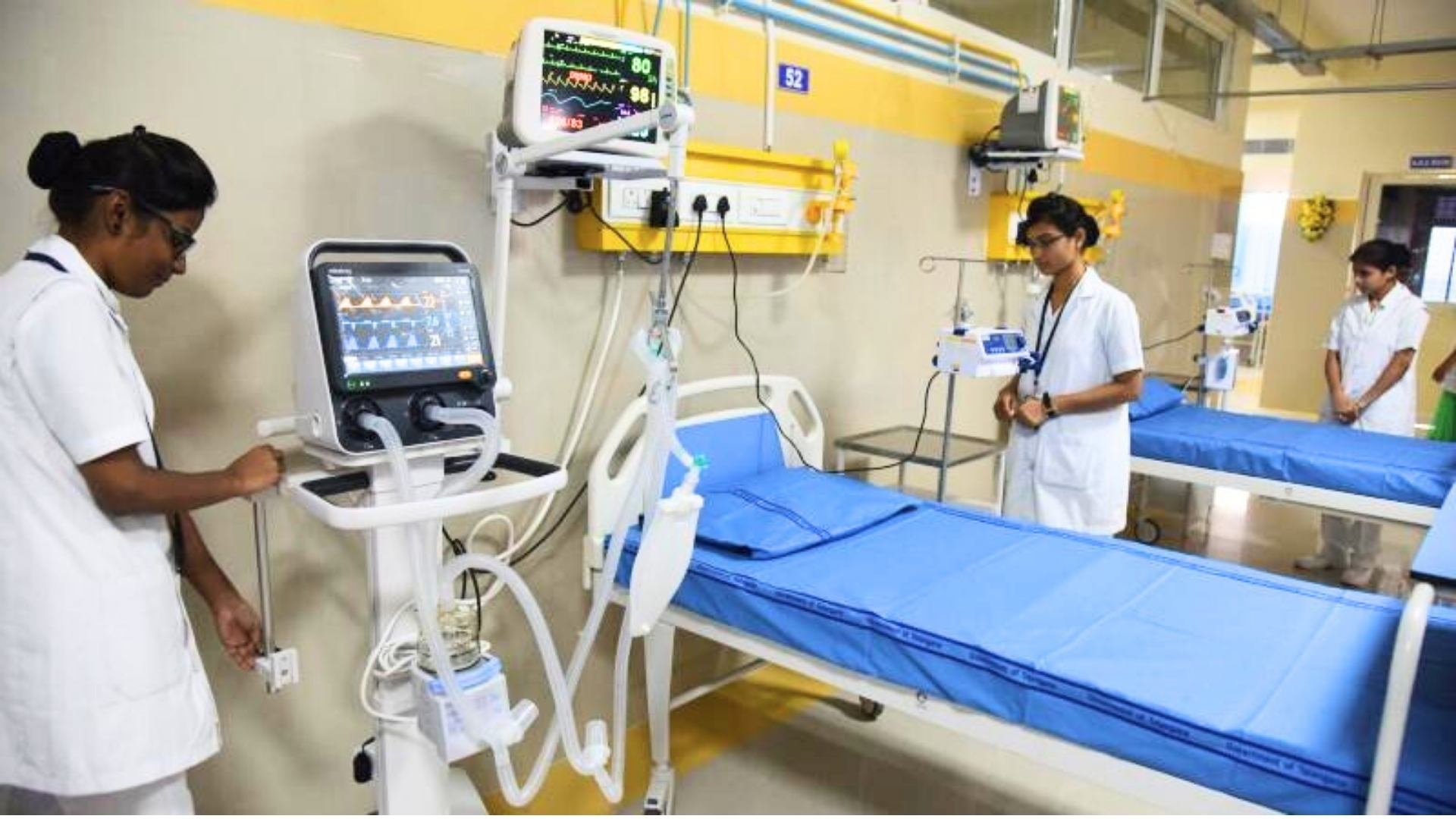 Modular Intensive care unit (ICU) Setup